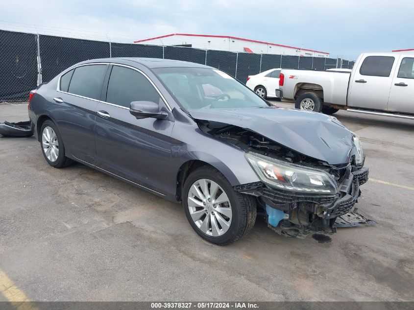 2014 Honda Accord Ex-L V-6 VIN: 1HGCR3F8XEA028019 Lot: 39378327