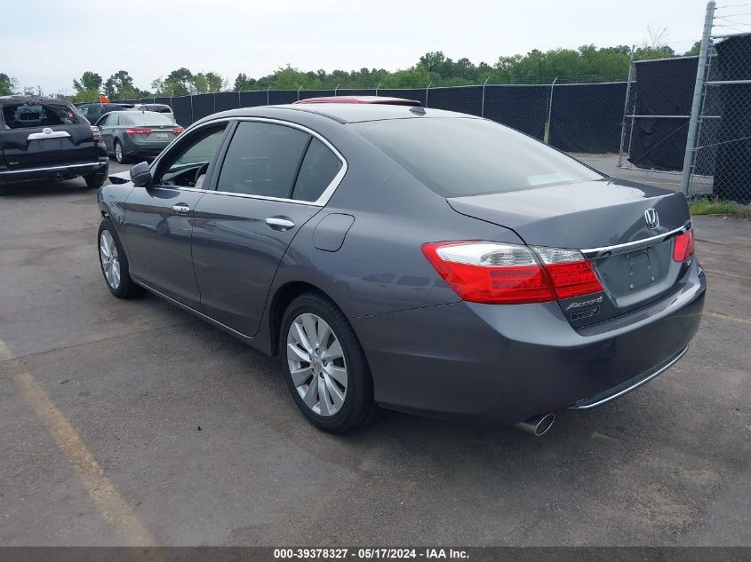 2014 Honda Accord Ex-L V-6 VIN: 1HGCR3F8XEA028019 Lot: 39378327