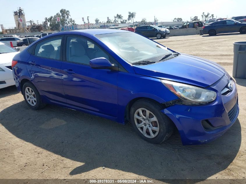 2012 Hyundai Accent Gls VIN: KMHCT4AE7CU200811 Lot: 39378331