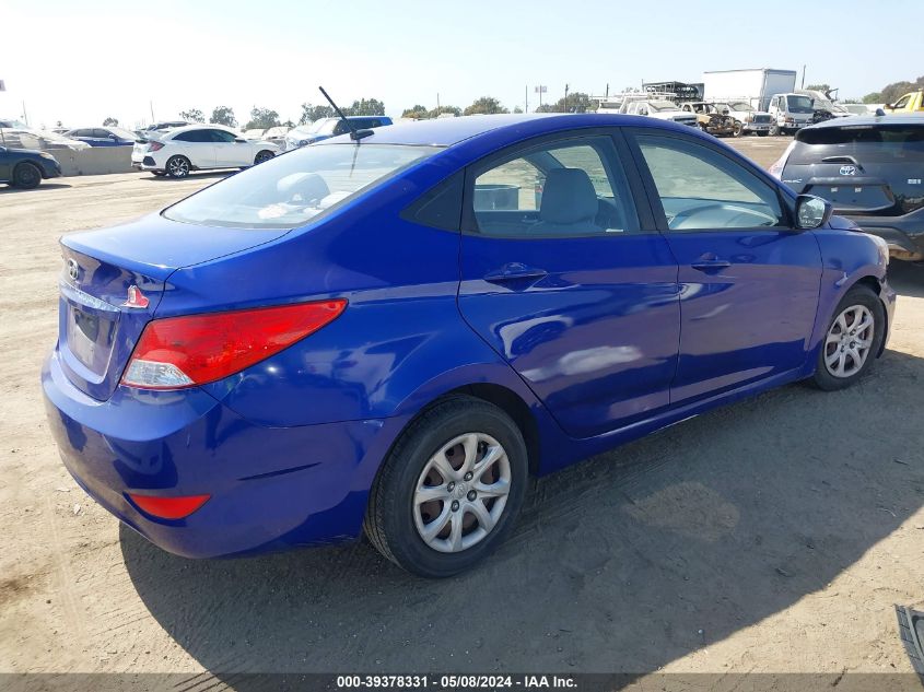 2012 Hyundai Accent Gls VIN: KMHCT4AE7CU200811 Lot: 39378331