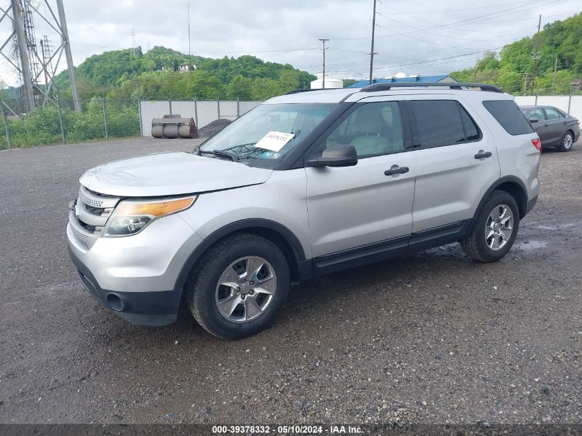 2013 Ford Explorer VIN: 1FM5K7B81DGB46279 Lot: 39378332