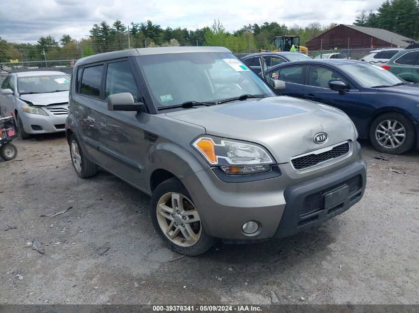 2010 Kia Soul + VIN: KNDJT2A28A7135906 Lot: 39378341