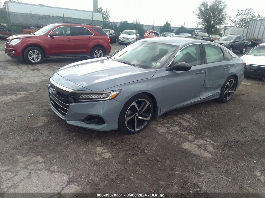 2022 Honda Accord Sport Special Edition VIN: 1HGCV1F4XNA053306 Lot: 39378351