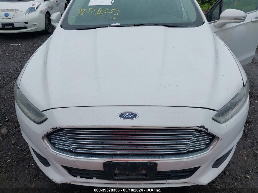 2013 Ford Fusion Hybrid Se VIN: 3FA6P0LU4DR328781 Lot: 39378355