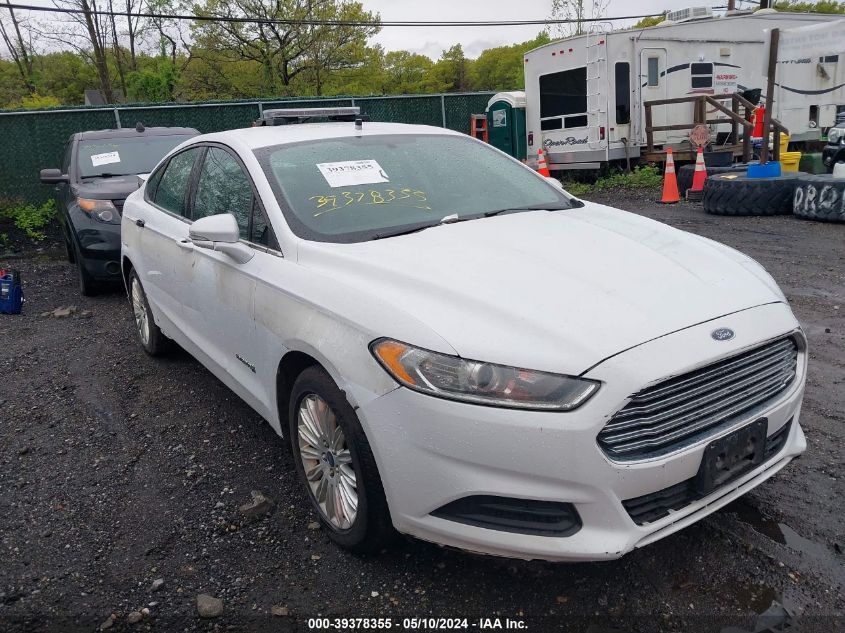 2013 Ford Fusion Hybrid Se VIN: 3FA6P0LU4DR328781 Lot: 39378355