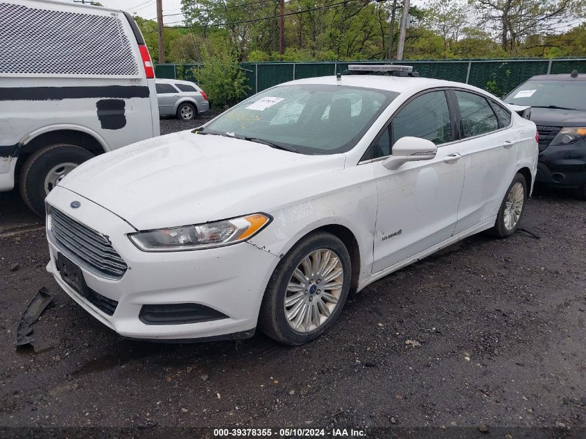 2013 Ford Fusion Hybrid Se VIN: 3FA6P0LU4DR328781 Lot: 39378355