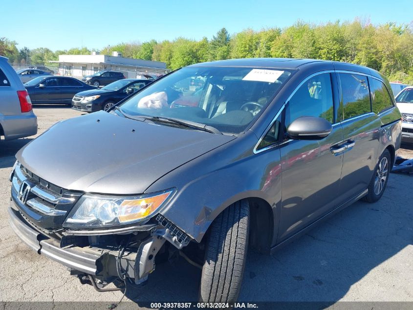 2014 Honda Odyssey Touring/Touring Elite VIN: 5FNRL5H93EB059664 Lot: 39378357