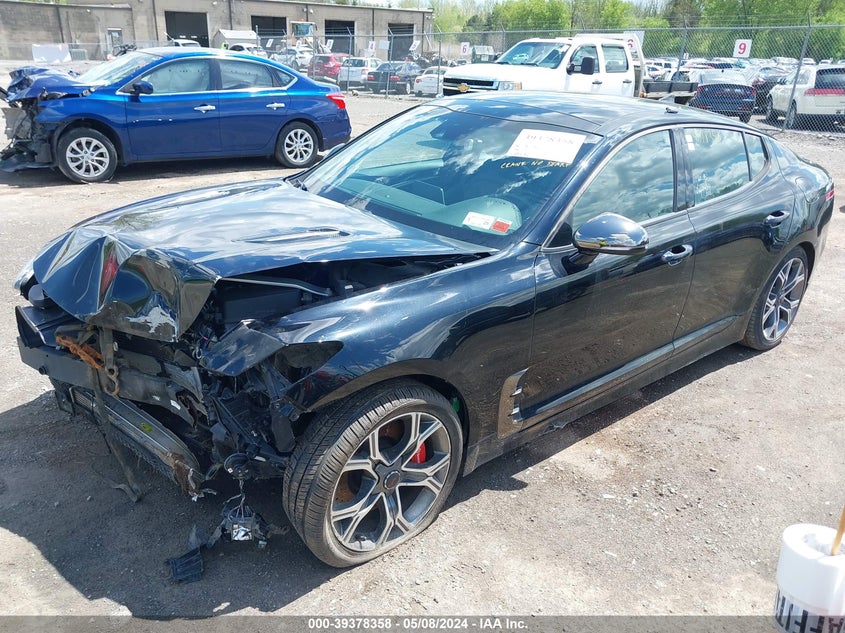 2019 Kia Stinger Gt1 VIN: KNAE45LC7K6066233 Lot: 39378358