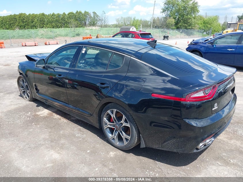 2019 Kia Stinger Gt1 VIN: KNAE45LC7K6066233 Lot: 39378358