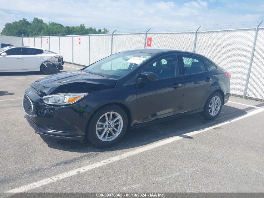 2018 Ford Focus Se VIN: 1FADP3F29JL227393 Lot: 39378362