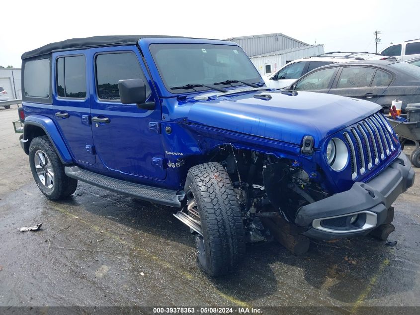 2018 Jeep Wrangler Unlimited Sahara VIN: 1C48JXEG4JW305630 Lot: 39378363