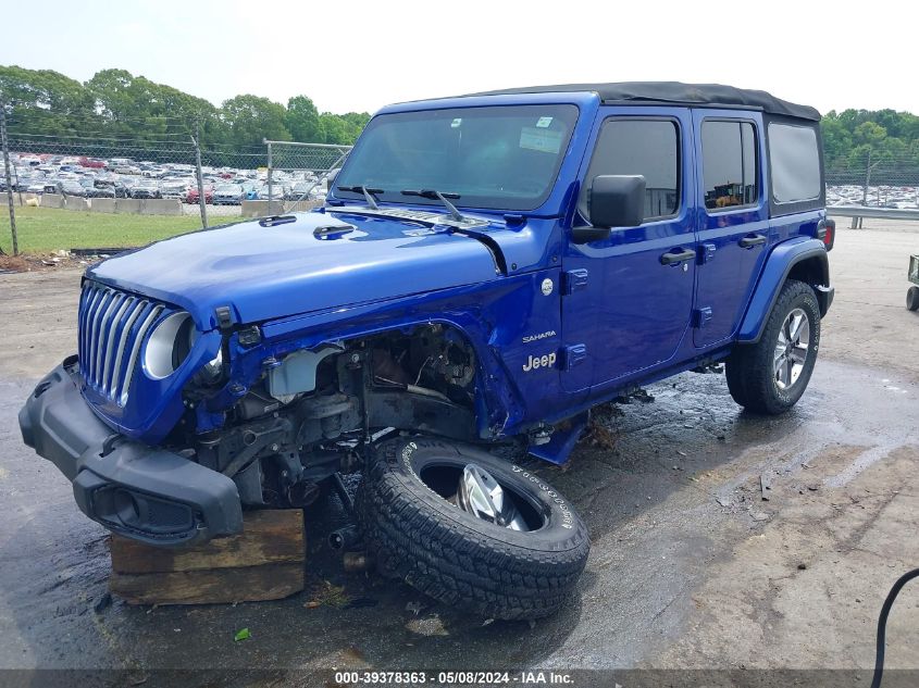 2018 Jeep Wrangler Unlimited Sahara VIN: 1C48JXEG4JW305630 Lot: 39378363