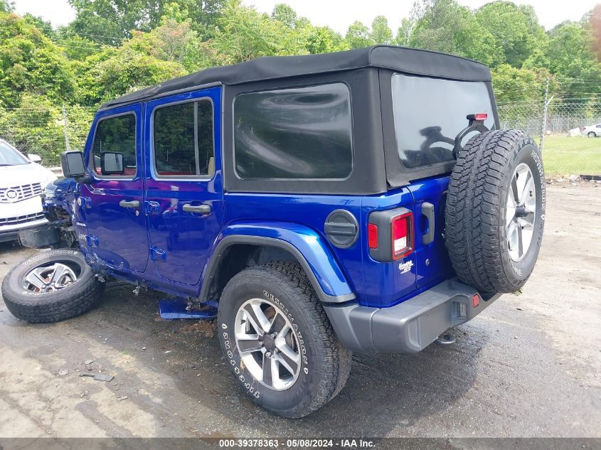 2018 Jeep Wrangler Unlimited Sahara VIN: 1C48JXEG4JW305630 Lot: 39378363