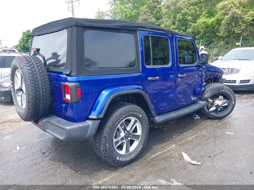 2018 Jeep Wrangler Unlimited Sahara VIN: 1C48JXEG4JW305630 Lot: 39378363