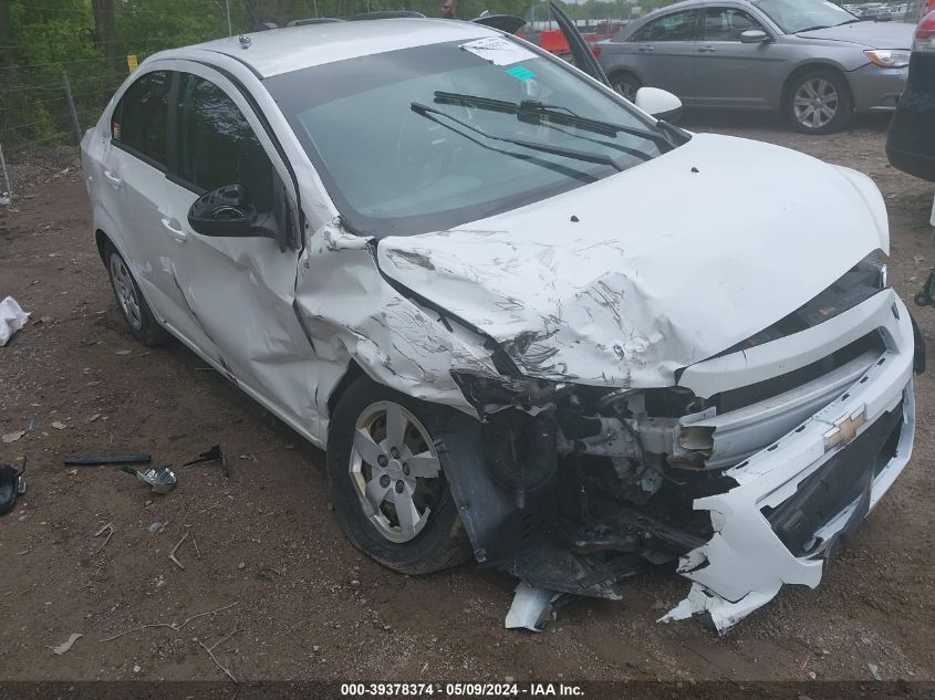 2015 Chevrolet Sonic Ls Manual VIN: 1G1JB5SH3F4196685 Lot: 39378374