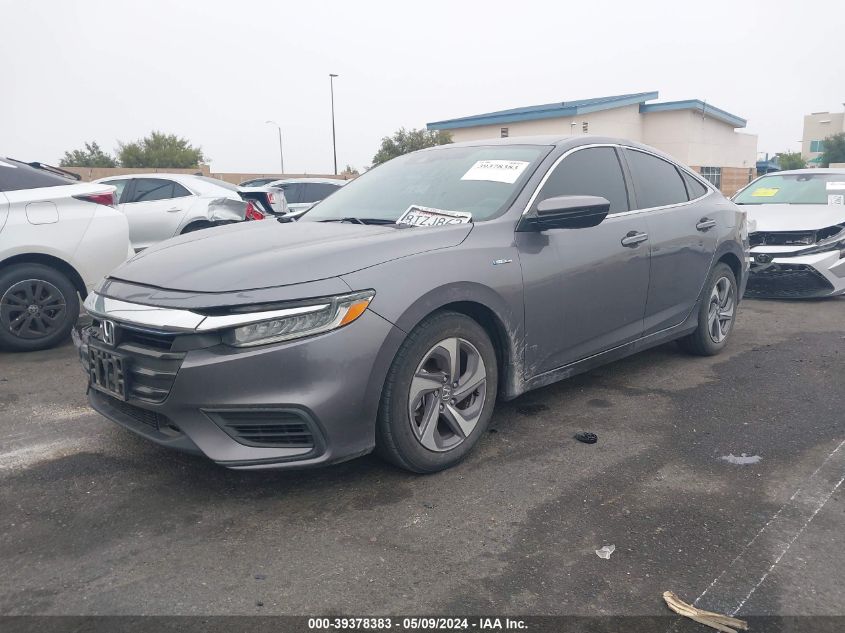 2020 Honda Insight Ex VIN: 19XZE4F53LE014179 Lot: 39378383