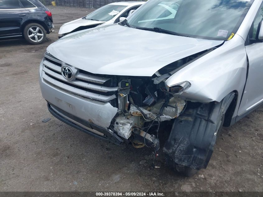 2012 Toyota Highlander Base V6 VIN: 5TDBK3EH0CS138044 Lot: 39378394