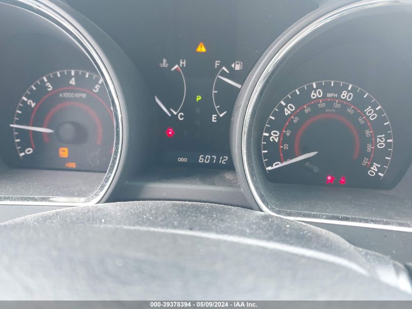 2012 Toyota Highlander Base V6 VIN: 5TDBK3EH0CS138044 Lot: 39378394