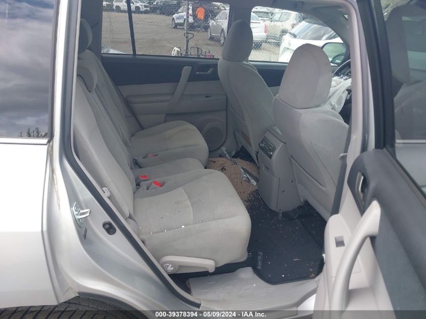 2012 Toyota Highlander Base V6 VIN: 5TDBK3EH0CS138044 Lot: 39378394