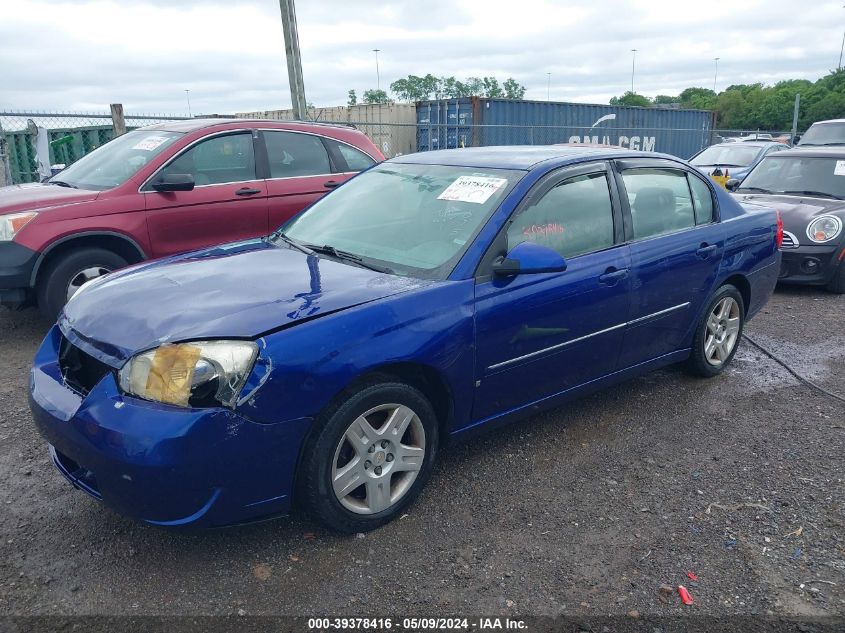 2006 Chevrolet Malibu Lt VIN: 1G1ZT51896F237875 Lot: 39378416