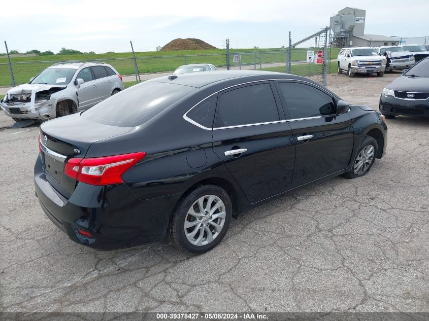 2019 Nissan Sentra Sv VIN: 3N1AB7AP4KL625416 Lot: 39378427