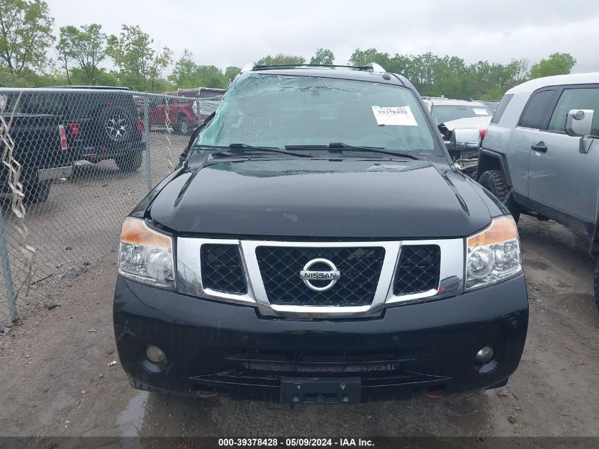 2015 Nissan Armada Platinum VIN: 5N1AA0NCXFN613707 Lot: 39378428