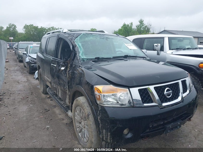 2015 Nissan Armada Platinum VIN: 5N1AA0NCXFN613707 Lot: 39378428