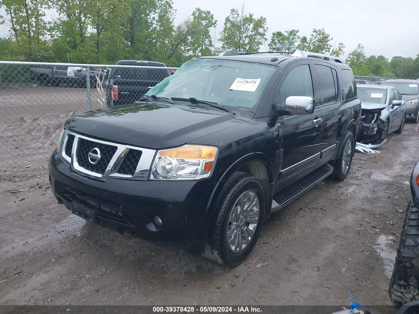 2015 Nissan Armada Platinum VIN: 5N1AA0NCXFN613707 Lot: 39378428