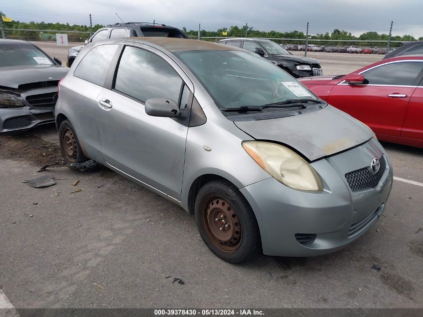 2007 Toyota Yaris VIN: JTDJT923975093105 Lot: 39378430