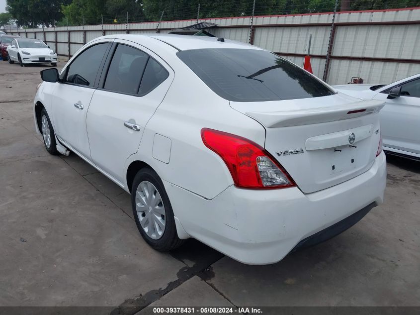 2017 Nissan Versa 1.6 Sv VIN: 3N1CN7AP7HL850583 Lot: 39378431