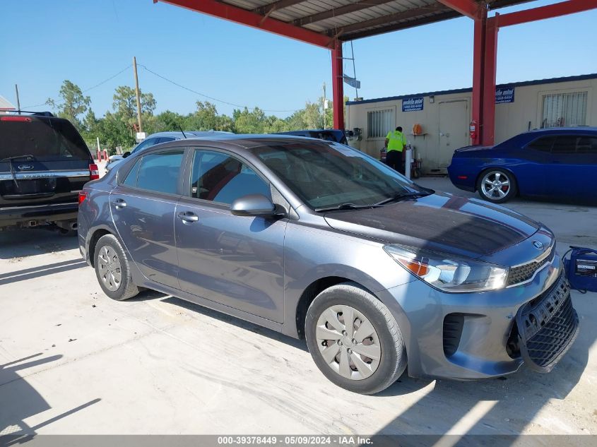 2020 Kia Rio S VIN: 3KPA24AD9LE256382 Lot: 39378449