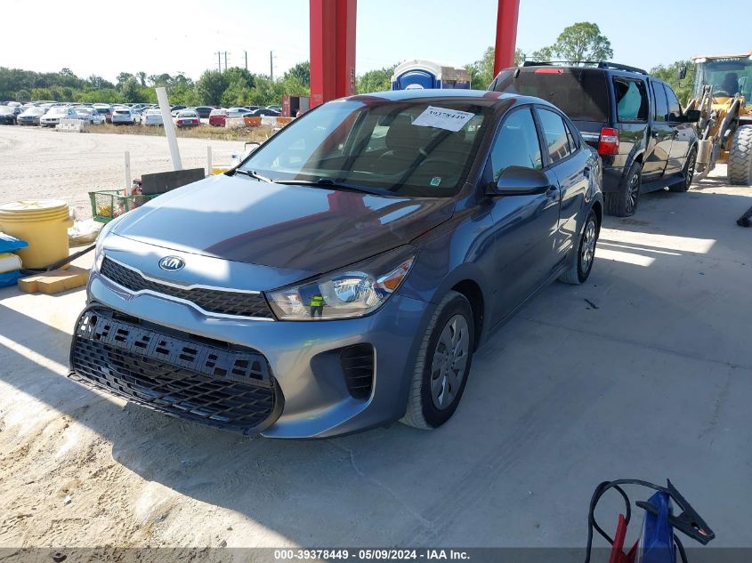 2020 Kia Rio S VIN: 3KPA24AD9LE256382 Lot: 39378449