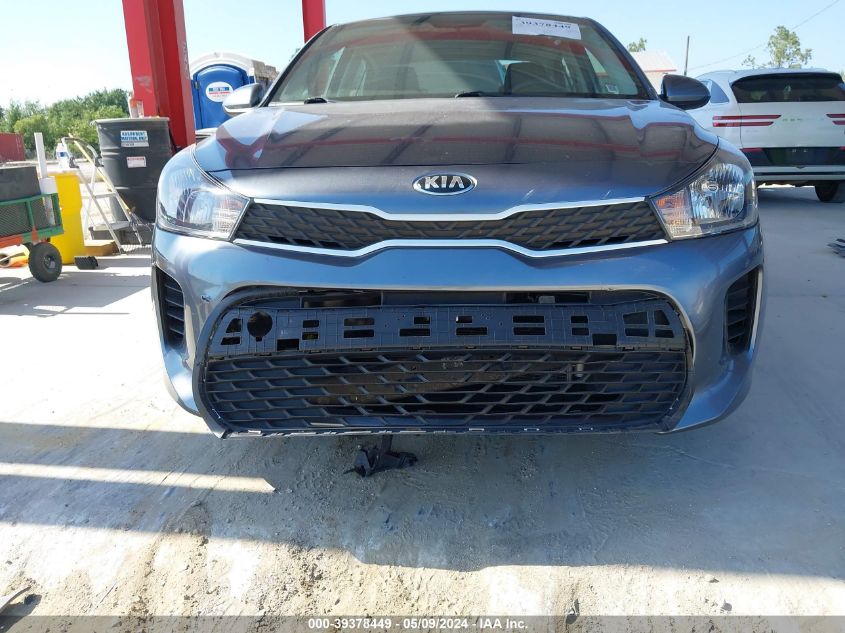 2020 Kia Rio S VIN: 3KPA24AD9LE256382 Lot: 39378449