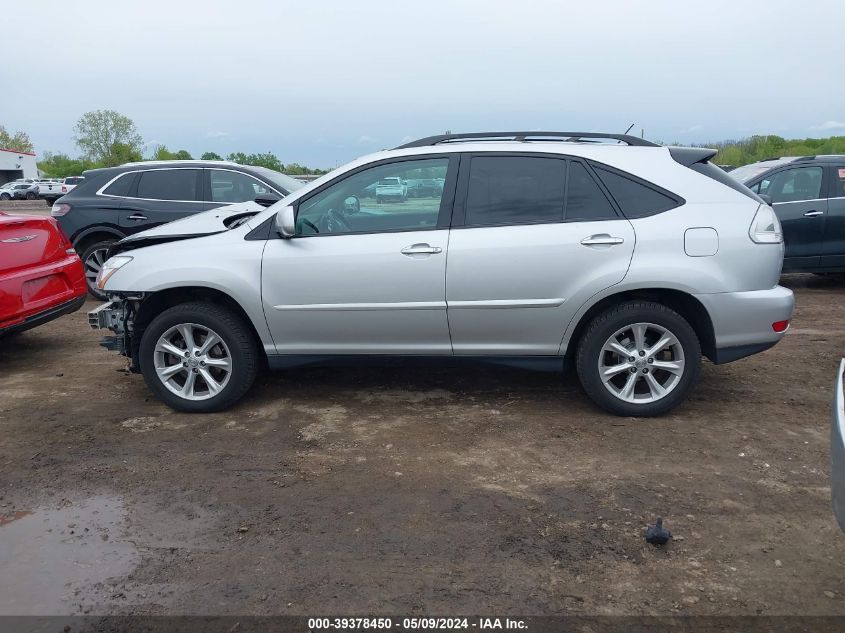 2009 Lexus Rx 350 VIN: 2T2HK31U19C124308 Lot: 39378450