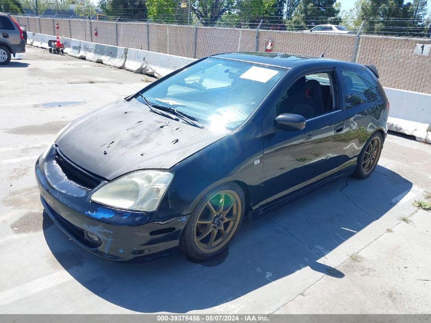 2003 Honda Civic Si VIN: SHHEP33553U404300 Lot: 39378456