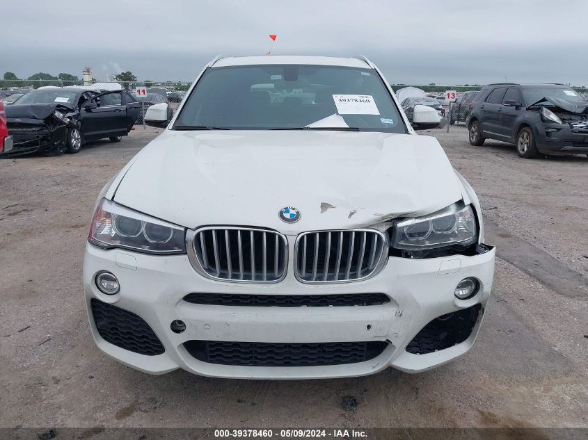 2016 BMW X3 XDRIVE35I - 5UXWX7C52G0S15927