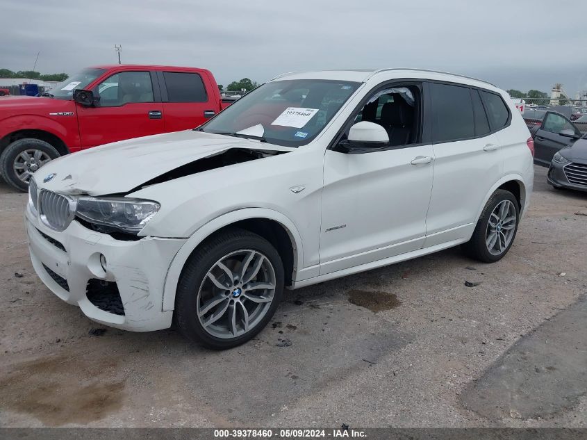 2016 BMW X3 xDrive35I VIN: 5UXWX7C52G0S15927 Lot: 39378460