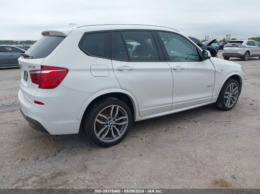 2016 BMW X3 XDRIVE35I - 5UXWX7C52G0S15927