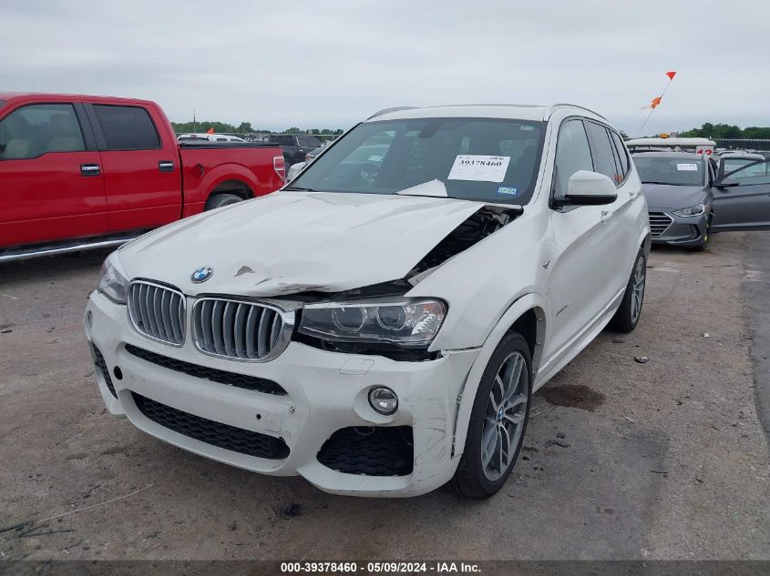 2016 BMW X3 XDRIVE35I - 5UXWX7C52G0S15927