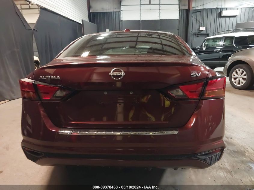 2023 Nissan Altima Sv Fwd VIN: 1N4BL4DV3PN311129 Lot: 39378463