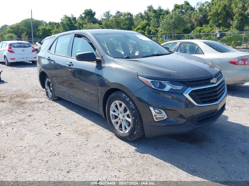 2018 Chevrolet Equinox Ls VIN: 3GNAXHEV6JS508672 Lot: 39378468