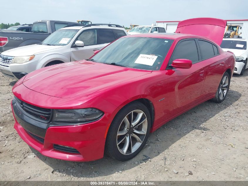 2015 Dodge Charger Road/Track VIN: 2C3CDXCT8FH738475 Lot: 39378471