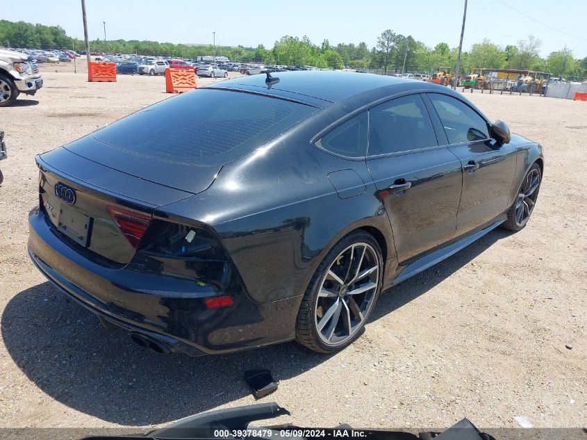 2017 Audi Rs 7 4.0T Performance Prestige VIN: WUAWRAFC8HN902548 Lot: 39378479