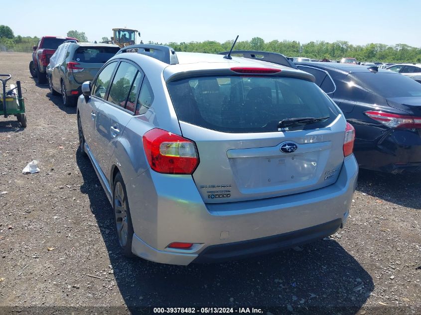 2014 Subaru Impreza 2.0I Sport Premium VIN: JF1GPAL67E8300214 Lot: 39378482