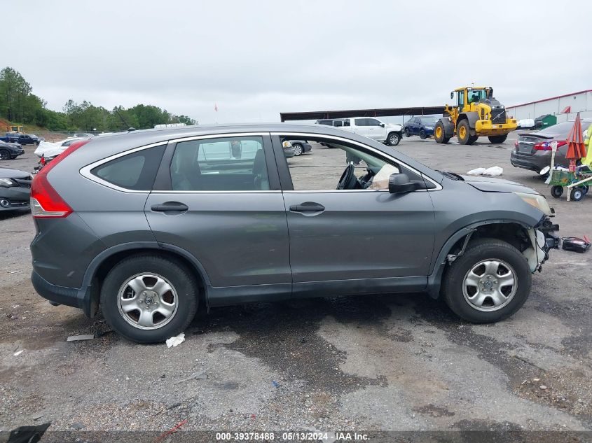 2013 Honda Cr-V Lx VIN: 3CZRM3H32DG711240 Lot: 39378488