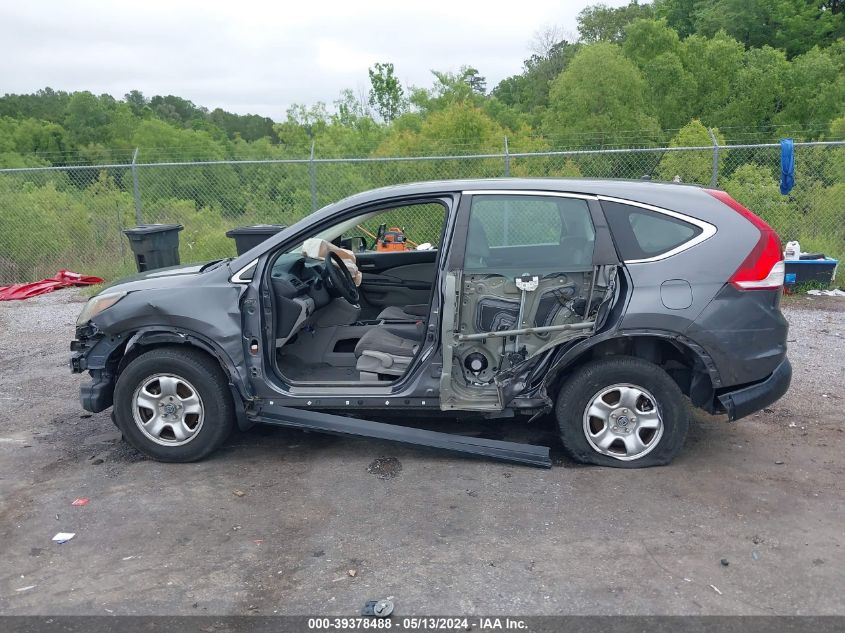 2013 Honda Cr-V Lx VIN: 3CZRM3H32DG711240 Lot: 39378488