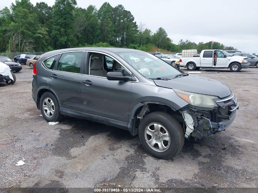 2013 Honda Cr-V Lx VIN: 3CZRM3H32DG711240 Lot: 39378488