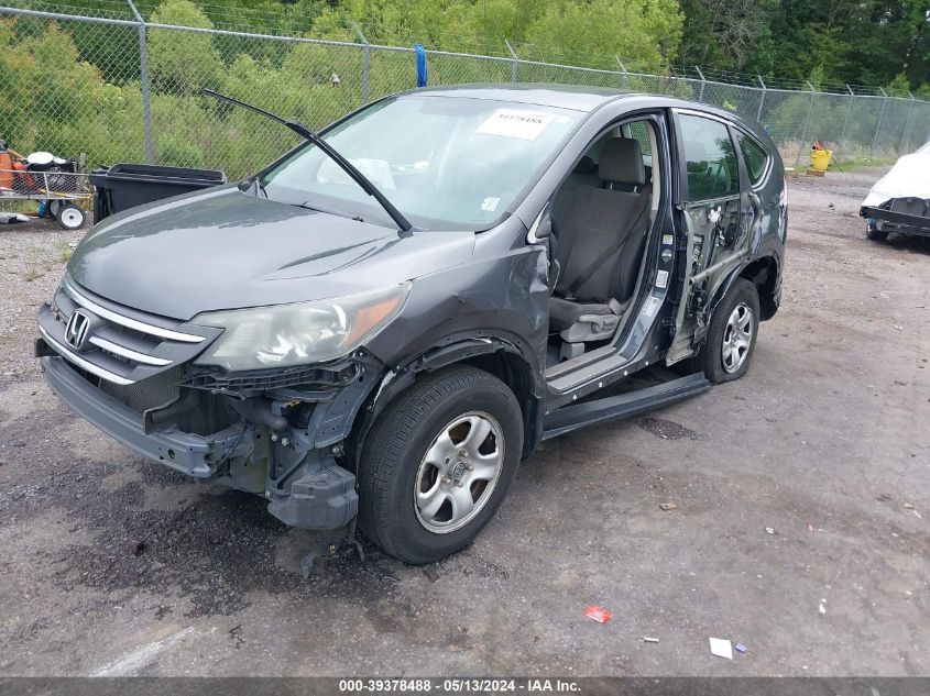 2013 Honda Cr-V Lx VIN: 3CZRM3H32DG711240 Lot: 39378488