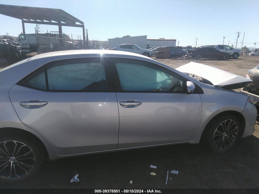 2015 TOYOTA COROLLA S PLUS - 2T1BURHE4FC288511