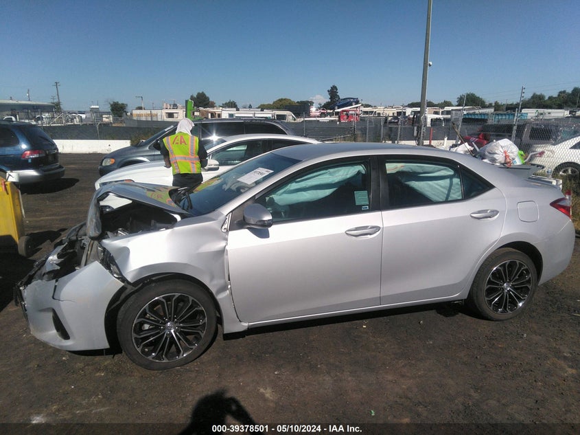 2015 TOYOTA COROLLA S PLUS - 2T1BURHE4FC288511